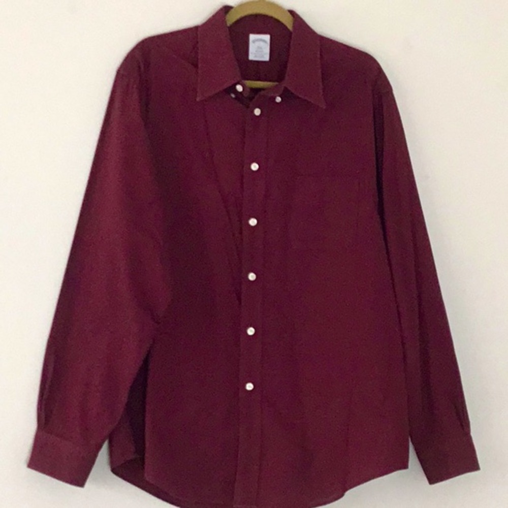 Brooks Brothers Button Down Cotton Shirt. Pocket. Business, Casual, Dres…